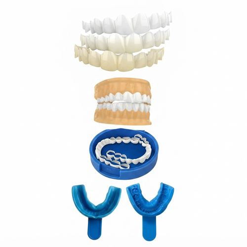 HiiDyon Clip-On Veneers, Upper and Lower Kit